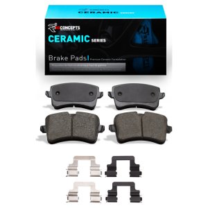 Audi SQ5 Brake Pads - Rear - R1 Concepts - Ceramic - `08-`17